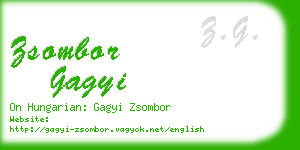 zsombor gagyi business card